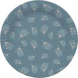 Folat Assiettes (papier) blooming baby boy 23 cm 8 pièces