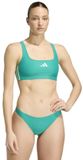 Adidas 3 Stripes V-back Bikini Groen 32 Vrouw