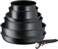 Tefal Ingenio L3998702 Pannenset - 7-delig - Zwart