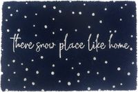 Merkloos Relaxdays Deurmat kokos - 60x40 cm - snowplace - antislip