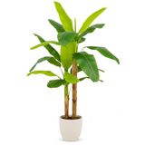 edihome Decoratieve plant voor binnen, kunstmatige bananenboom, 160 cm