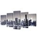 vidaXL Ensemble de tableaux New York Skyline 200 x 100 cm