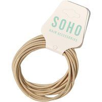 SOHO Haarelastiekje Dames Nude