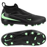 Nike Phantom 6 Academy High Cut Mg Shadow - Noir/illusion Green Enfant - Multi Ground (Mg), pointure 36½