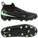 Nike Phantom 6 Academy High Cut Mg Shadow - Noir/illusion Green Enfant - Multi Ground (Mg), pointure 36½