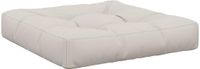 vidaXL Zitkussen VIANEN 100% Polyester Wit 60 x 60 x 12 cm
