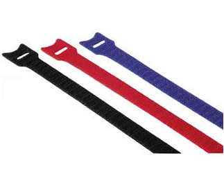 Hama Kabelbinders - Zwart, Blauw, Rood - 12 stuks