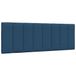 VidaXL Hoofdbordkussen "Hanko" 120 cm Stof Blauw