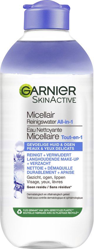 Garnier SkinActive Micellair Reinigingswater Delicate Huid en Ogen - 400 ml