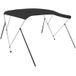 Auvent Bimini 3 Arceaux Noir 183x180x137 cm