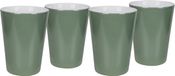 Bo-Camp - Gobelet - Two-Tone - Mélamine - 4 Pièces - Vert