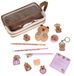 Capibara trousse scolaire, 14 pièces