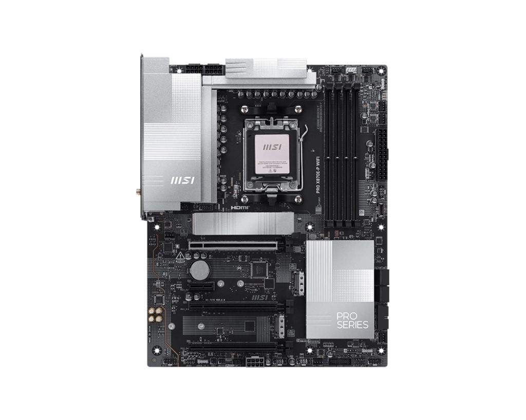 MSI PRO X870E-P WIFI Moederbord AMD X870E Socket AM5 ATX