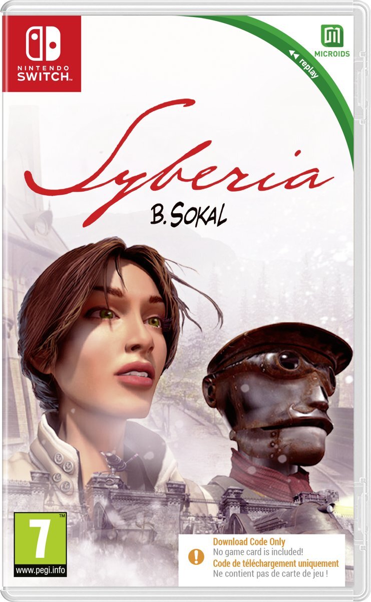 Mindscape Syberia (Code in a Box) (Nintendo Switch) Nintendo Switch