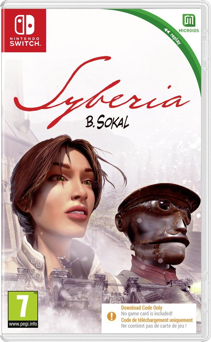 Mindscape Syberia (Code in a Box) - Nintendo Switch
