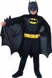 Dc Comics Verkleedpak Batman Jongens Zwart 6-delig Maat 98-104