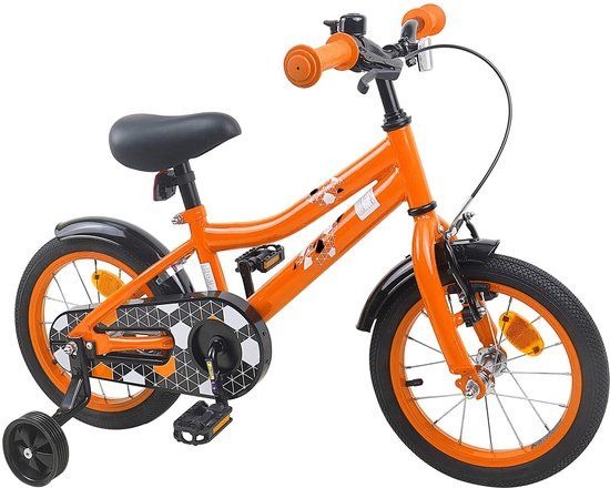 vidaXL Kinderfiets 16 Inch Oranje