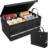 OEM Bol Kofferbak organizer - Premium kwaliteit - Kofferbaktas - Verwijderbare scheidingswanden - Antislip bodem - Waterdicht - Zwart