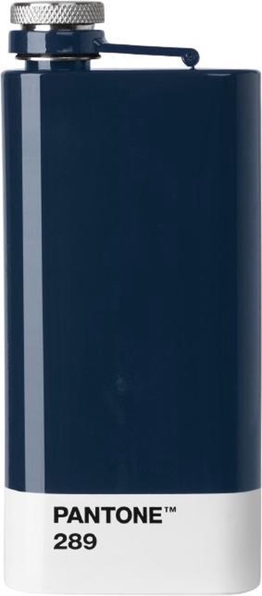 Pantone heupfles 150 ml RVS donkerblauw