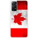 Xiaomi Bedrukt siliconen hoesje compatibel met Redmi Note 11 Pro, Xiaomi Redmi Note 11 5G Drapeau Canada