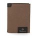 Pepe Jeans Hilltop Vertical Wallet with Coin Pouch, Brown, 8.5 x 10.5 x 1 cm, Leather