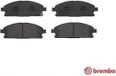 Brembo P56040 Front Disc Brake Pad - Set of 4
