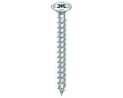 Heco Topix-Plus Schroeven - Pozidrive platverzonken kop - 5x 25mm - Voldraad (200 stuks)
