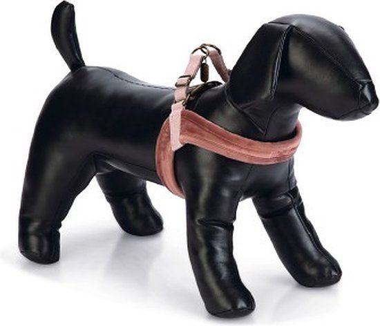 Designed by Lotte Velura Hondentuig - Roze - L - 62 cm