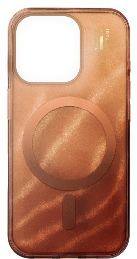 iDeal of Sweden Clear Case MagSafe geschikt voor iPhone 16 Pro - Mocha Mousse