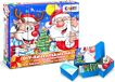 CRAZE Premium adventskalender 25345 Kids 2020 Kerst Create Meisjes Jongens DIY, Kleurrijk