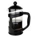 Café Olé 6 kopjes alledaagse zwarte kunststof cafetière, roestbestendig roestvrijstalen filter, geïsoleerd kunststof frame, vaatwasmachinebestendig, Franse pers