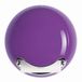 Spirella Toiletrolhouder Wandmontage – Glanzend Paars ABS Kunststof Toiletpapierhouder met Chromen Accent – WC-Rolhouder Ø 185 mm