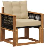 vidaXL - Massief Acacia Hout Naturel Buiten Sofa