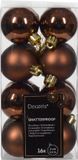 Decoris Kerstbal kunststof d4 cm esprss 16st kerst