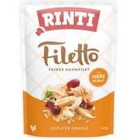 RINTI Filetto Kip en kippenharten 24x100 g