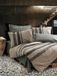 ASIR GmbH Ensemble de literie - 1 housse de couette 140 x 200 cm + 2 taies d'oreiller 60 x 60 cm - 100% coton renforcé - Marron