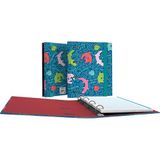 Grafoplas Ordner met 4 ringen A5, map Elena Corredoira Alligator, inclusief reservevulling, geruit, 5 x 5 rand, kleur 90 g, tabbladen en envelop, ronde ogen, 25 mm, ergonomisch gebogen rug