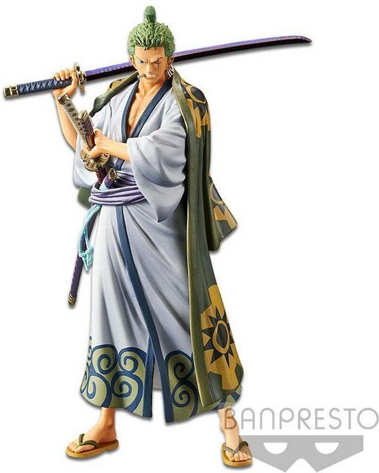 Banpresto One Piece DXF - The Grandline Men Wanokuni vol.2 Zoro Figure 17cm