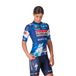 Castelli Competizione 3 Kurzarm-Trikot Blau Rot Soudal Quick-Step Damen, Größe XS