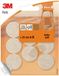 3M SP84A21 protecteur de sol pour meubles 8 pièce(s) Rond Beige Fibre