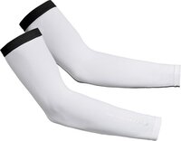 GripGrab UPF 50+ UV Protect Arm Sleeves - White - Size S