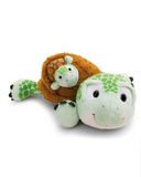 NICI Knuffeldier schildpad met baby, 28 cm, groen