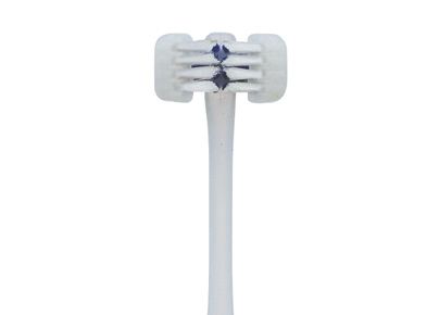 Panasonic EW0900 Opzetborstel - Wit, Blauw - 2 stuks
