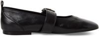 Tamaris Dames Ballerinas Zwart Leer
