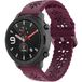 Amazfit GTR 42mm bracelet en silicone avec motif (bordeaux)