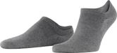 FALKE ClimaWool onzichtbar eenkleurig wol lyocell footies heren grijs - maat 47-48
