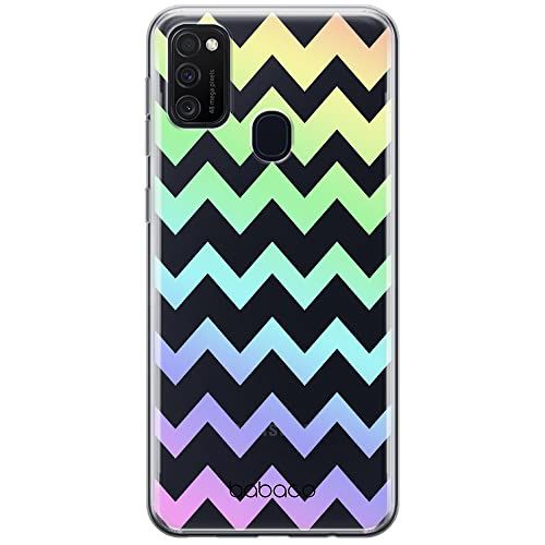 ERT GROUP mobiele telefoonhoesje voor Samsung M21 - Babaco patroon Zygzak 001