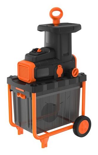 BLACK+DECKER BEGAS5800-QS Tuinhakselaar - 2800W - Zwart