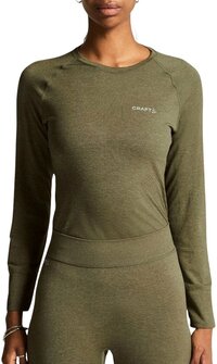 Craft Core Dry Active Comfort LS Thermoshirt - Maat M - Groen
