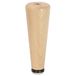 Wagner 12751401 meubelpoot massief beukenhout met QuickClick® softglijders Ø 30 mm binnendraad Ø 10 mm Ø 10 mm